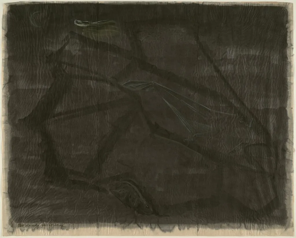 Untitled, by Morris Graves, watercolor, 1943