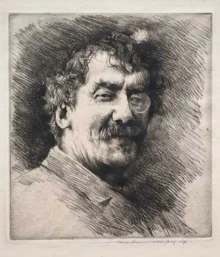 James MacNeill Whistler, by Mortimer Menpes