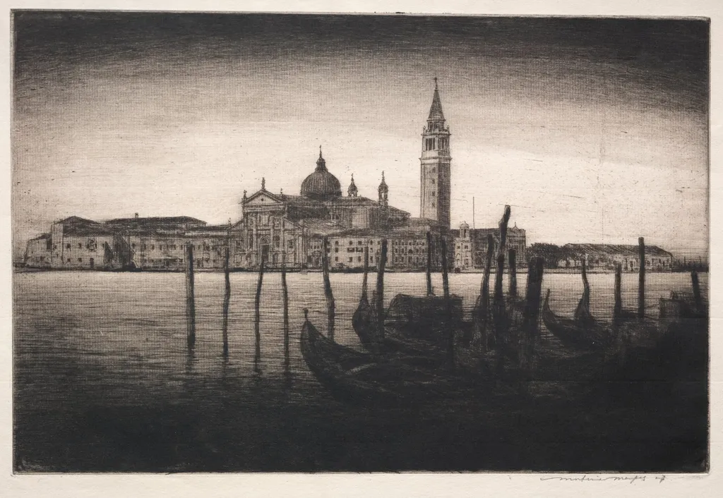 San Giorgio Maggiore, by Mortimer Menpes, 1910