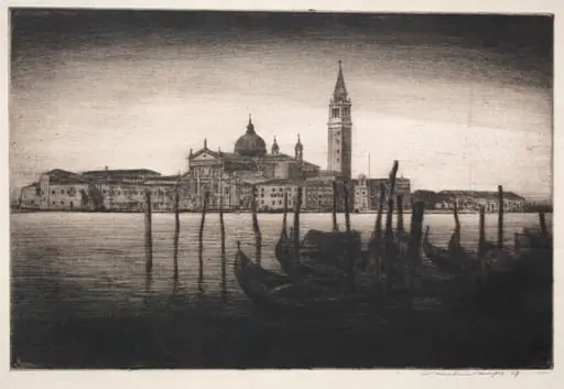 San Giorgio Maggiore, by Mortimer Menpes