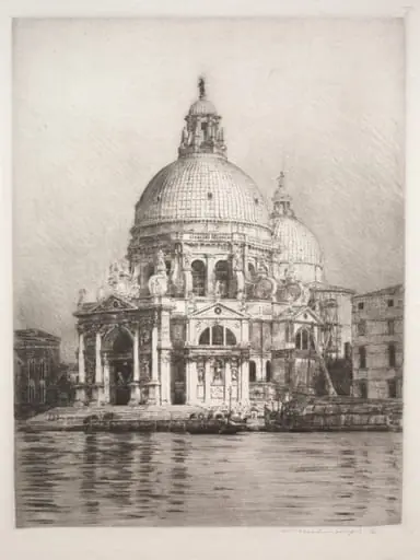 Santa Maria Della Salute #1, by Mortimer Menpes