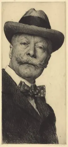 Self-Portrait, by Mortimer Menpes