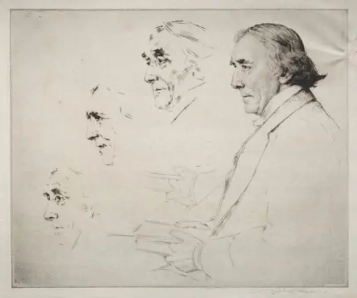 Sir Henry Irving, by Mortimer Menpes