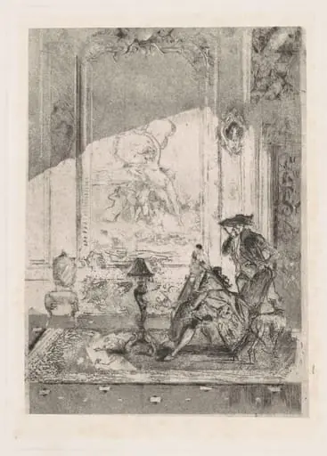 La lezione di violincello [The Violin Lesson], by Mosè Bianchi