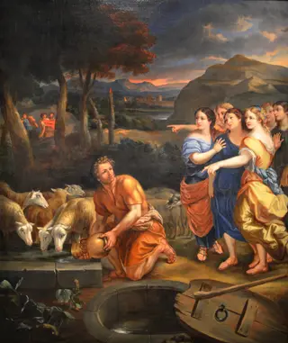 Moses and the Daughters of Jethro