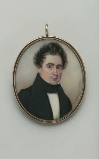 Portrait of a Gentleman, by Moses B. Russell, 1834