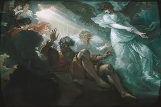Moses Shown the Promised Land, by Benjamin West