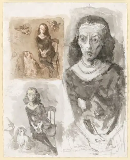 Untitled, by Moses Soyer