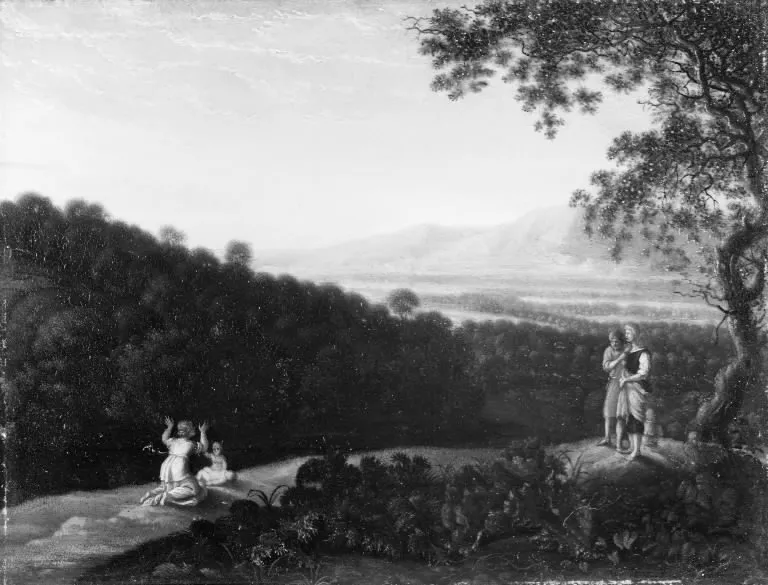 Latona and her Children, by Moses van Uyttenbroeck, unspecified, 1629