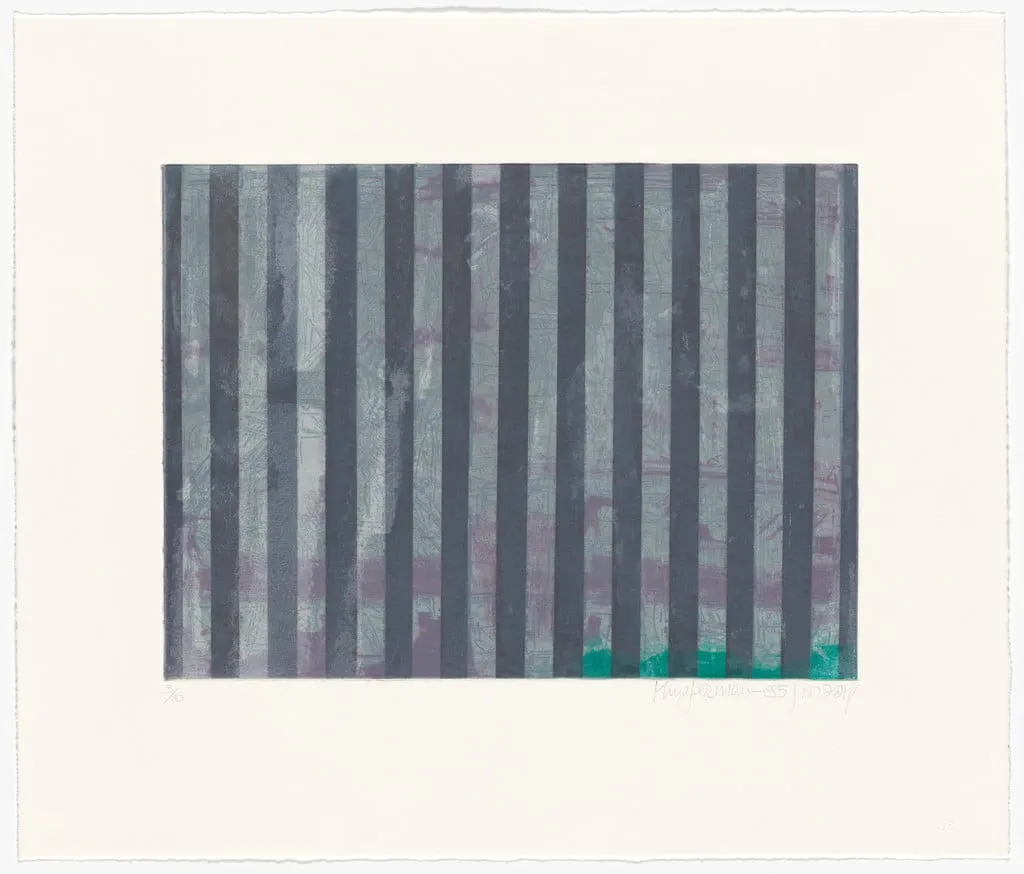 Untitled, by Moshe Kupferman, ink, 1995