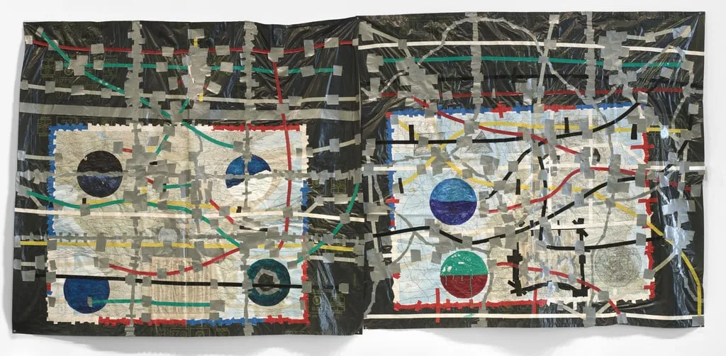 Untitled, by Moshekwa Langa, gouache, 2000