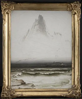 Mount Stetind in Fog