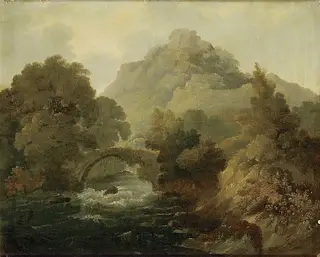 Mountain Torrent and Bridge