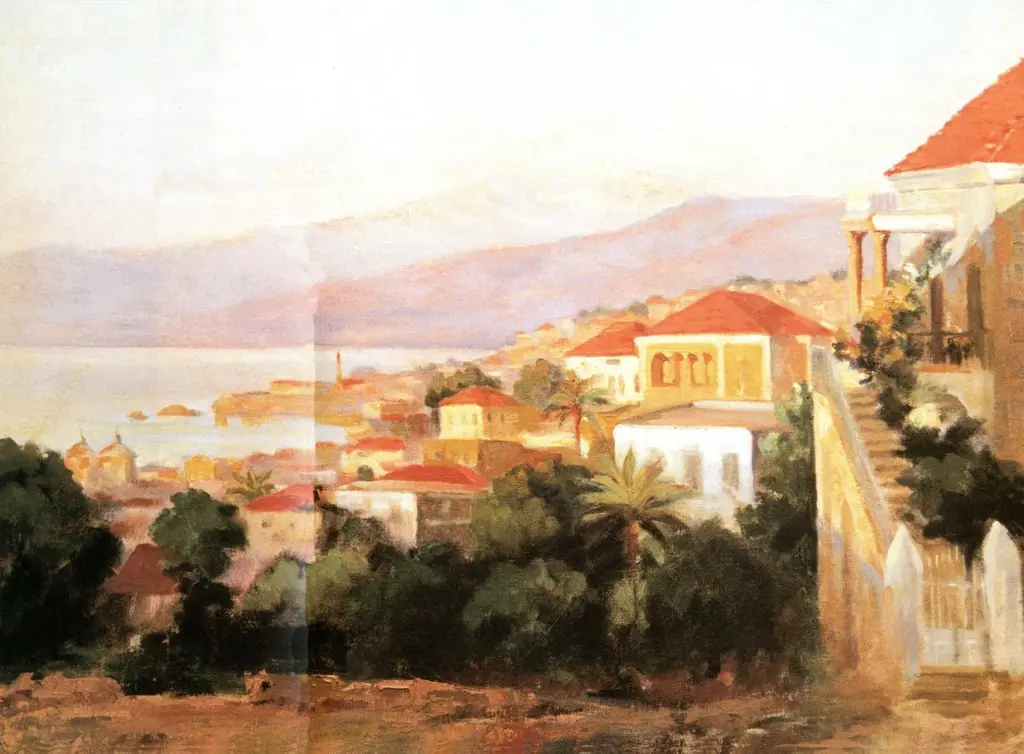 A View From Beirut (2), by Moustafa Farroukh