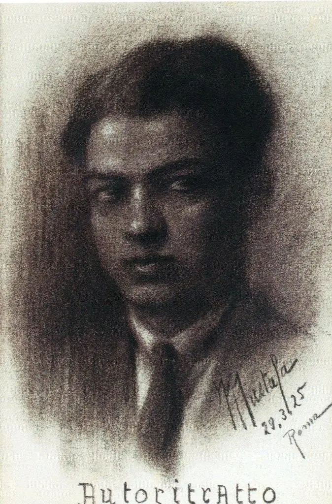 Autoportrait (5), by Moustafa Farroukh