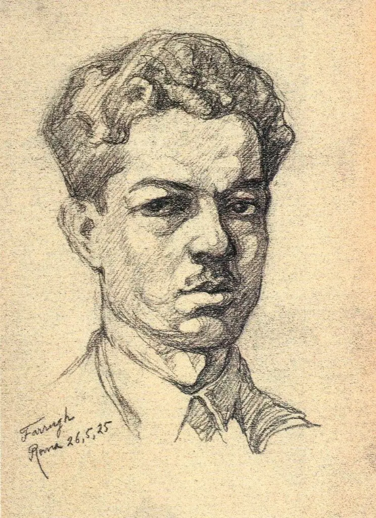 Autoportrait (6), by Moustafa Farroukh