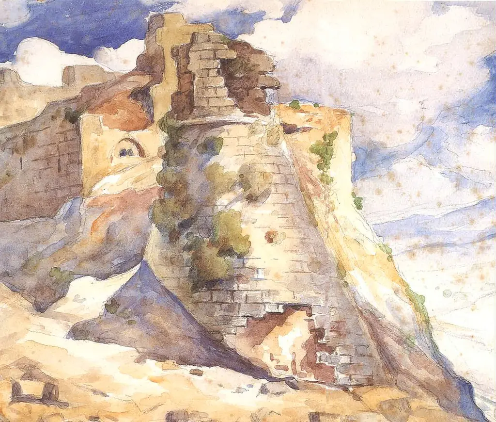 Beaufort Castle, by Moustafa Farroukh