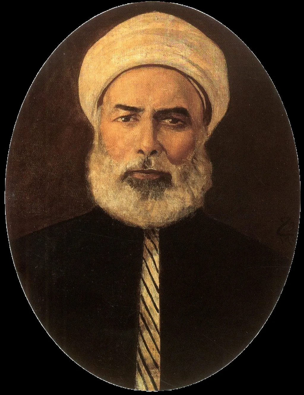 Imam Muhammad Abduh, by Moustafa Farroukh, oil, 1939