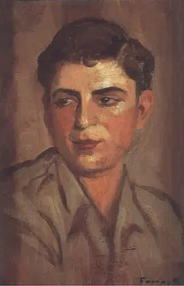 Portrait of Fadlo Khauli, by Moustafa Farroukh
