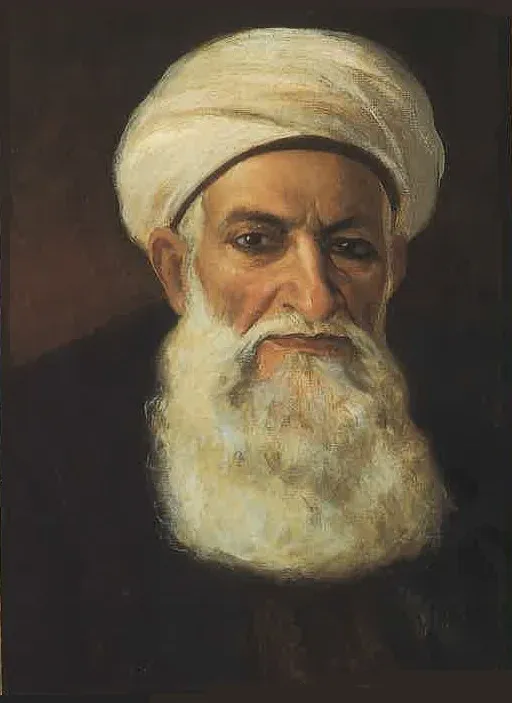 Portrait of Sheikh Selim Nasser, by Moustafa Farroukh, oil, 1939