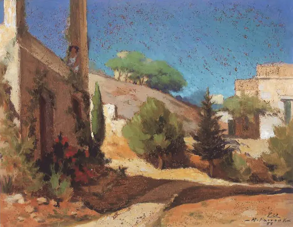 The Artist's Home in Aley