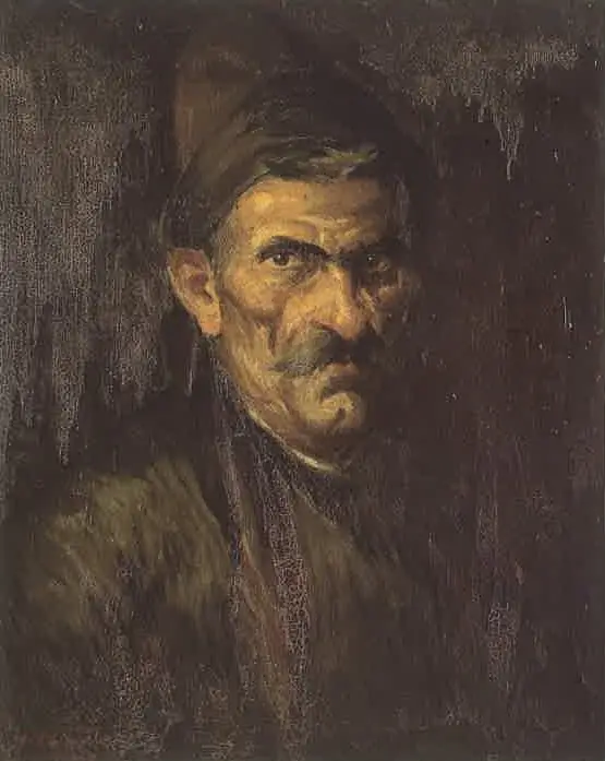 Three Paintings of a Muleteer (3)