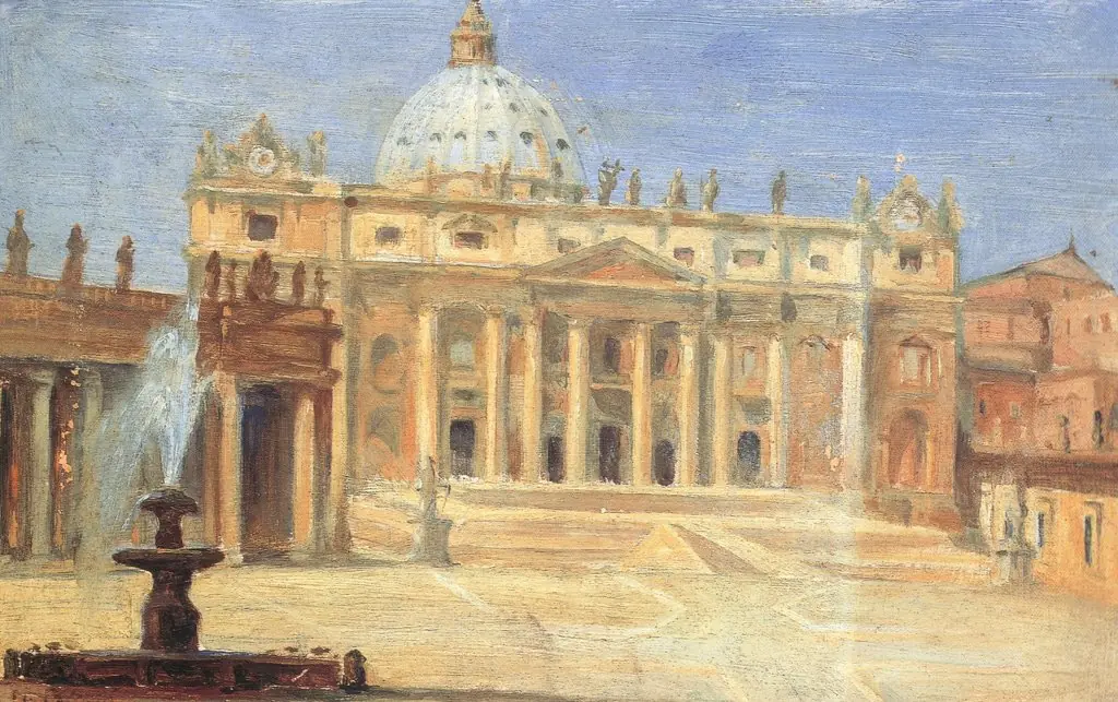 Vatican, St. Peter's Basilica, by Moustafa Farroukh