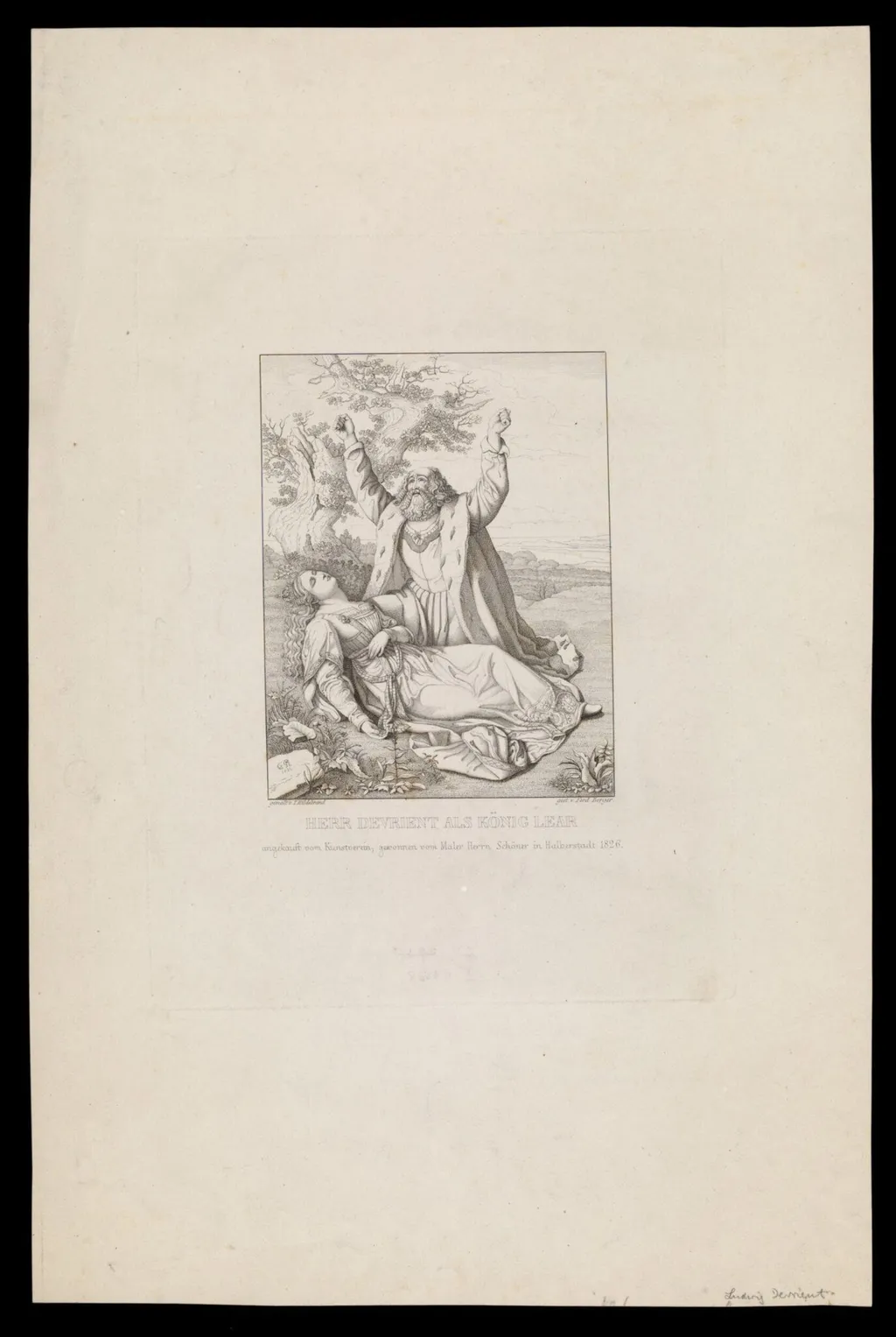H Beard Print Collection, by Mr. / Herr Schöner, 1826