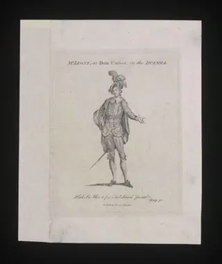 Mr Leoni as Don Carlos in the Duenna