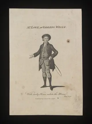 Mr. Lowe at Sadler's Wells
