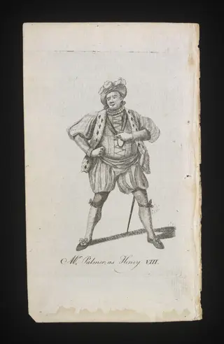 Mr Palmer as Henry VIII