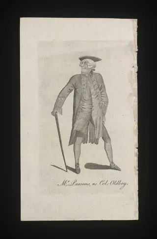 Mr Parsons as Col. Oldboy in Lionel and Clarissa