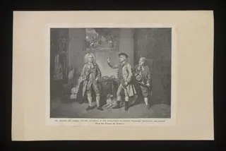Mr Shuter, Mr. Beard, and Mr. Dunstall in the charaters of Justice Woodcock, Hawthorn and Hodge