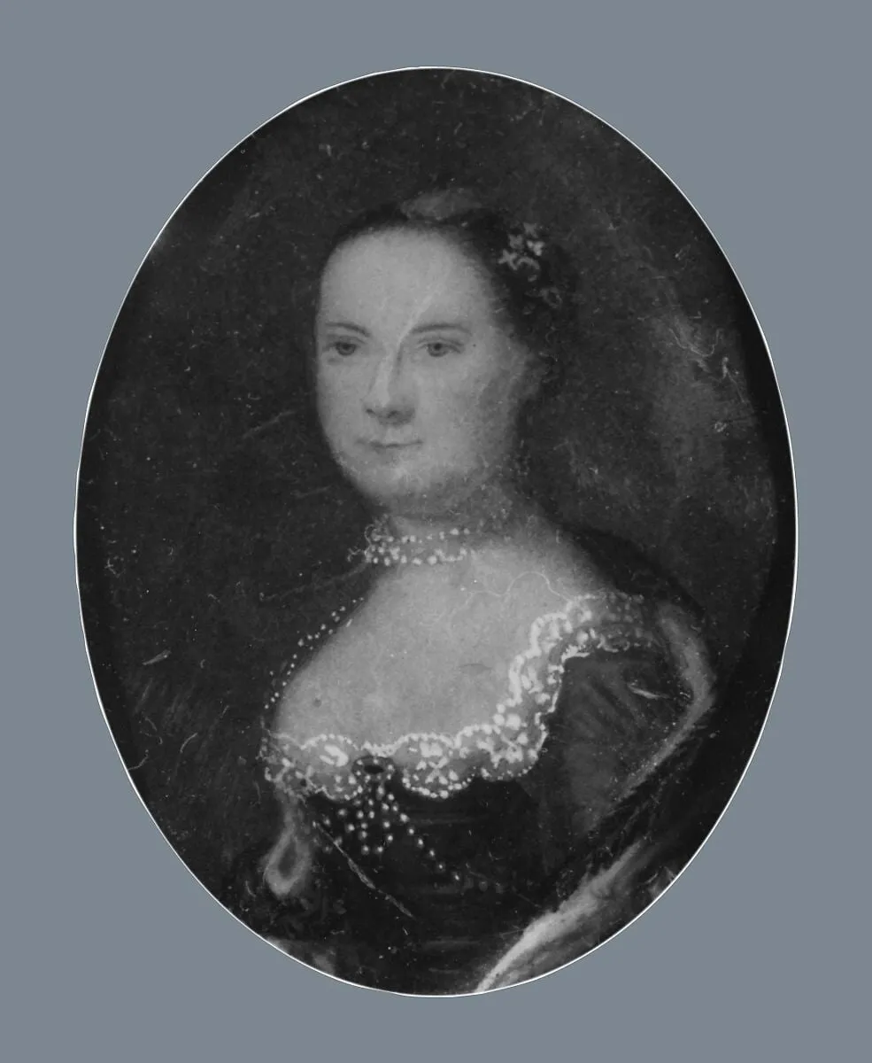 Mrs. Henry Pratt (Rebecca Claypoole), watercolor, 1787