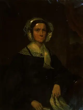 Mrs John Jones, Castle St, Liverpool, by Hugh Hughes