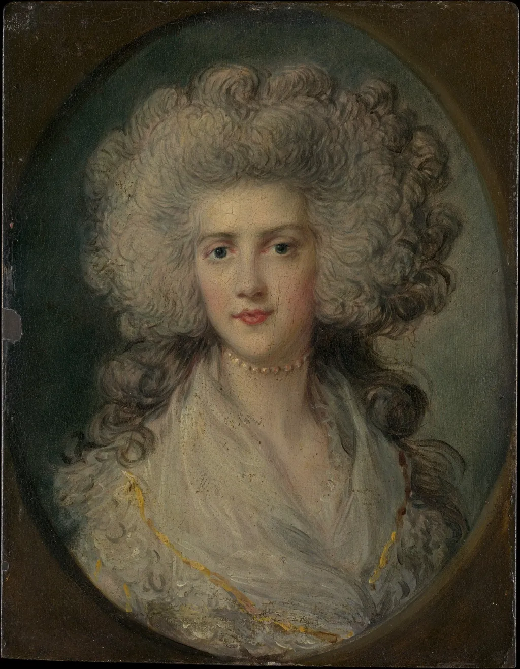 Mrs. John Puget (Catherine Hawkins), oil, 1787