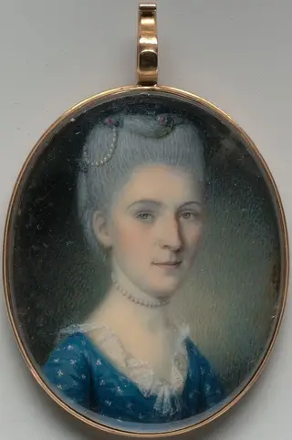 Mrs. Joseph Donaldson (Frances Johnston), by Charles Willson Peale