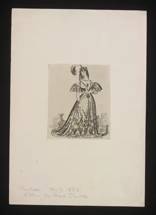 Mrs. Lewis as Queen Esther