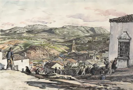 Andalusia, Spain, by Muirhead Bone