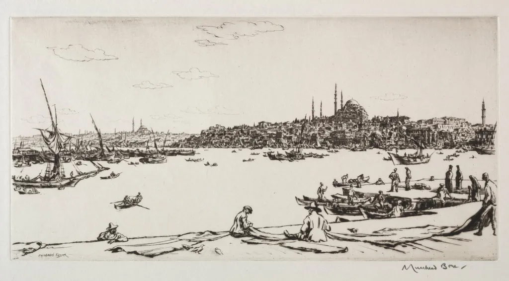 Constantinople, by Muirhead Bone, 1924