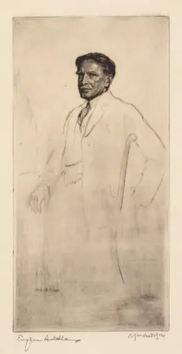 Dr. Eugene A. Noble, by Muirhead Bone