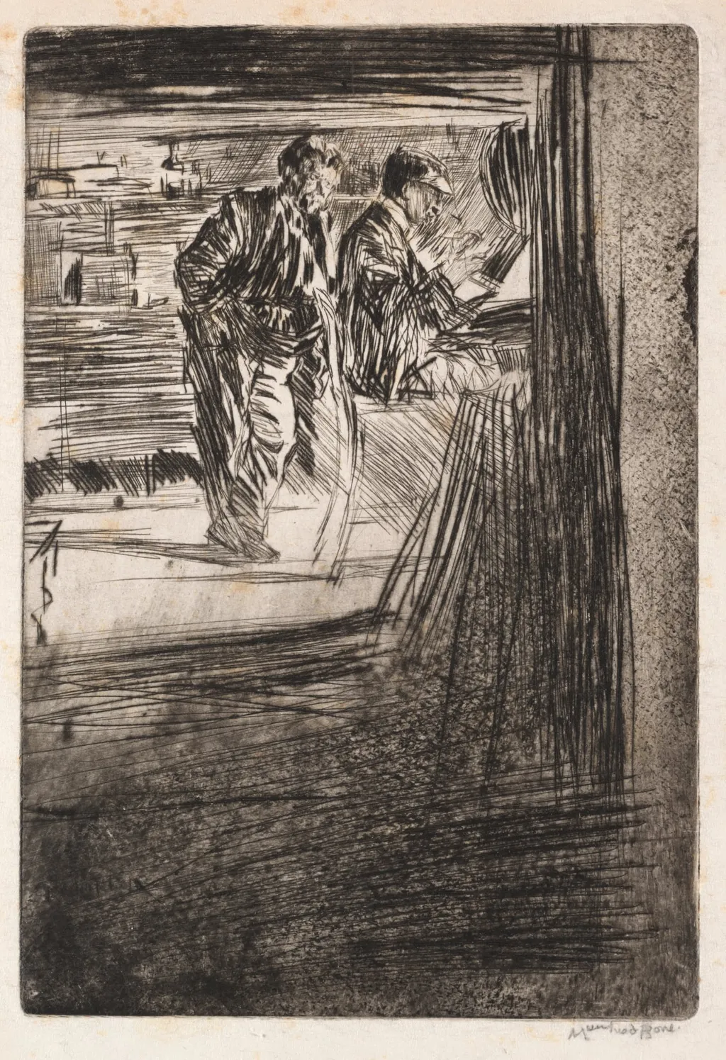 In Camera, by Muirhead Bone, 1901