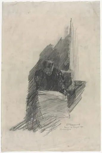 Mrs. Drummond, by Muirhead Bone