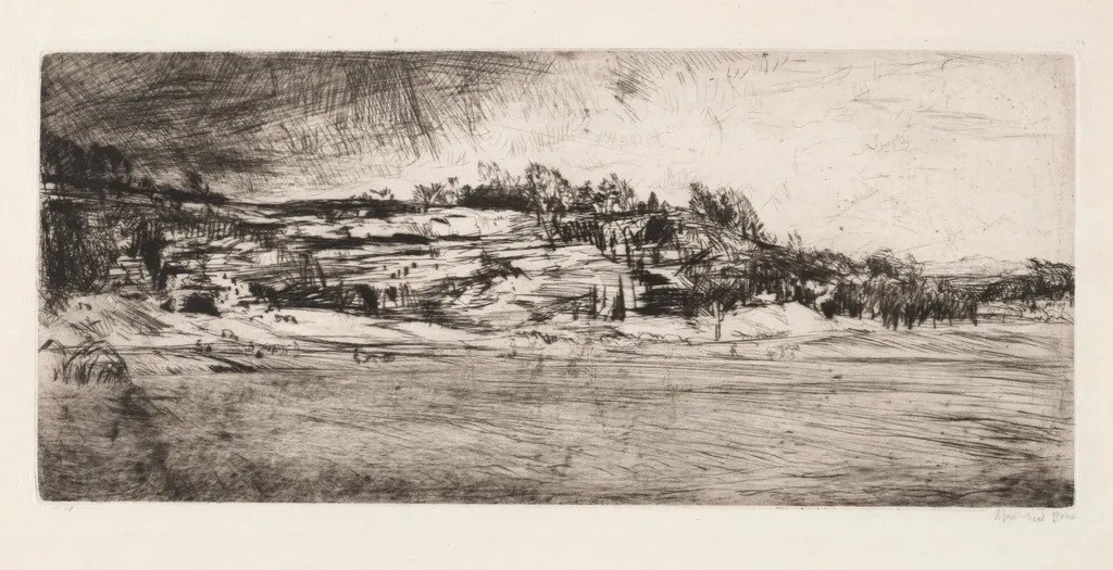 Spring at Cardross, by Muirhead Bone, 1900