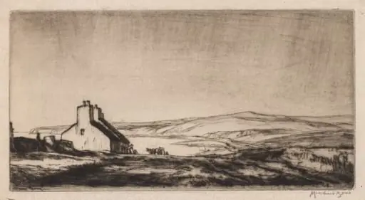 Third Study for 'The Ballantrae Road', by Muirhead Bone