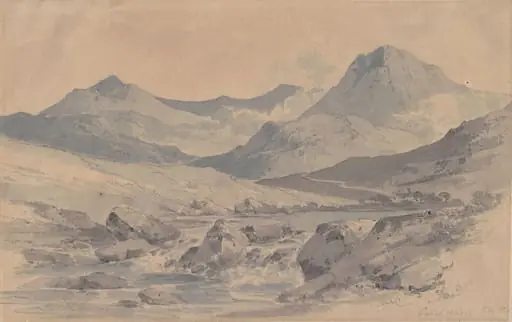 Capel Curig, by Munn