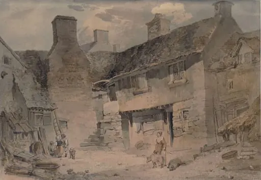 Owen Glendower's Parliament House, Dolgellau, by Munn