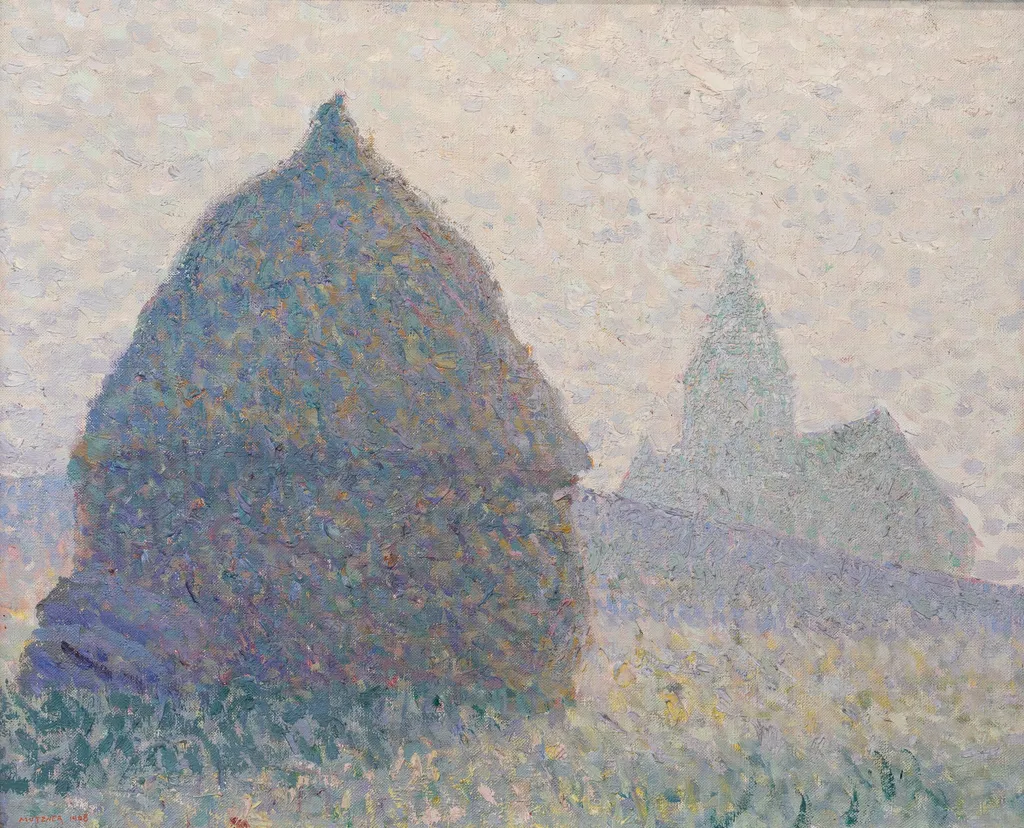 Claie de fân, by Mutzner Samuel, 1850