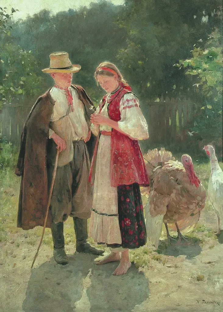 Idyll, by Mykola Pymonenko