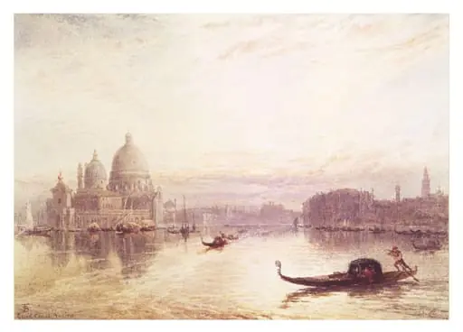 Sta. Maria della Salute, by Myles Birket Foster